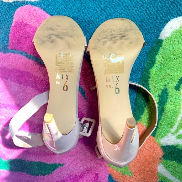 Nude stiletto sandals, only worn once! - Picture 5 of 8